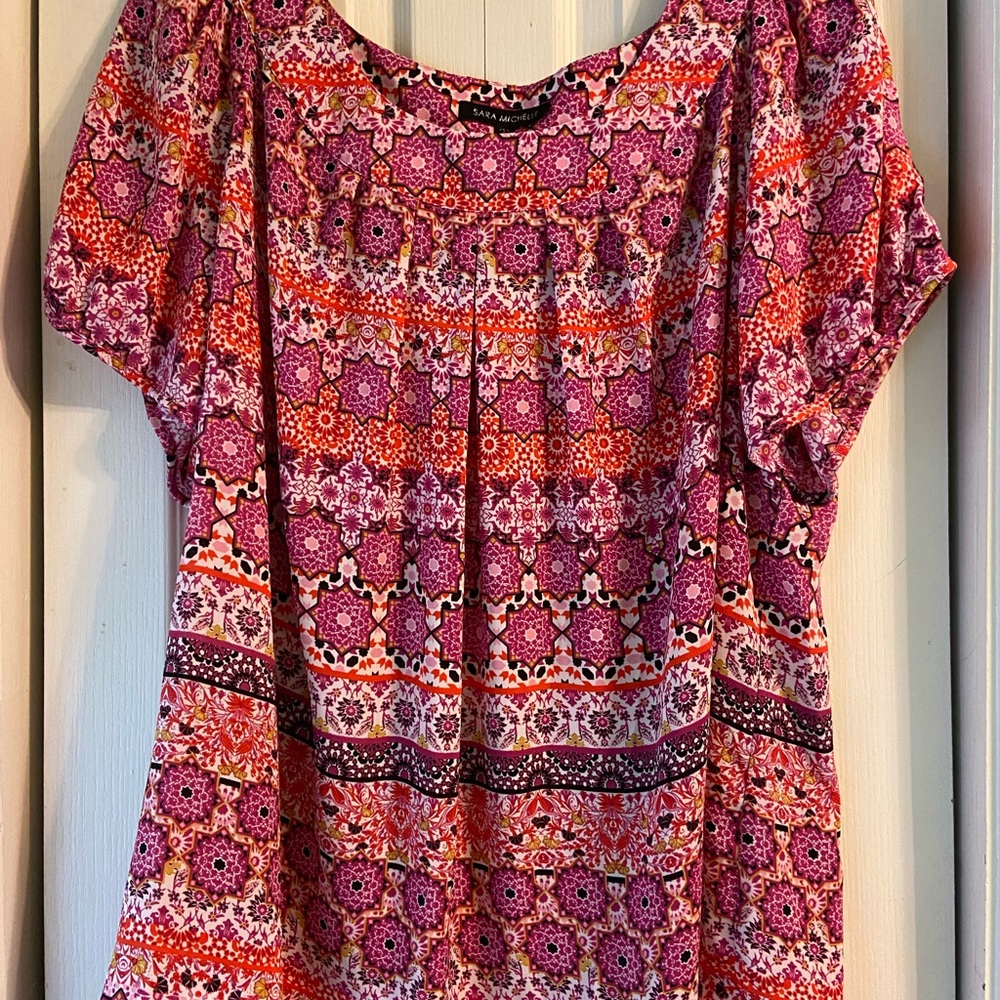 Sara Michelle plus size 3x blouse